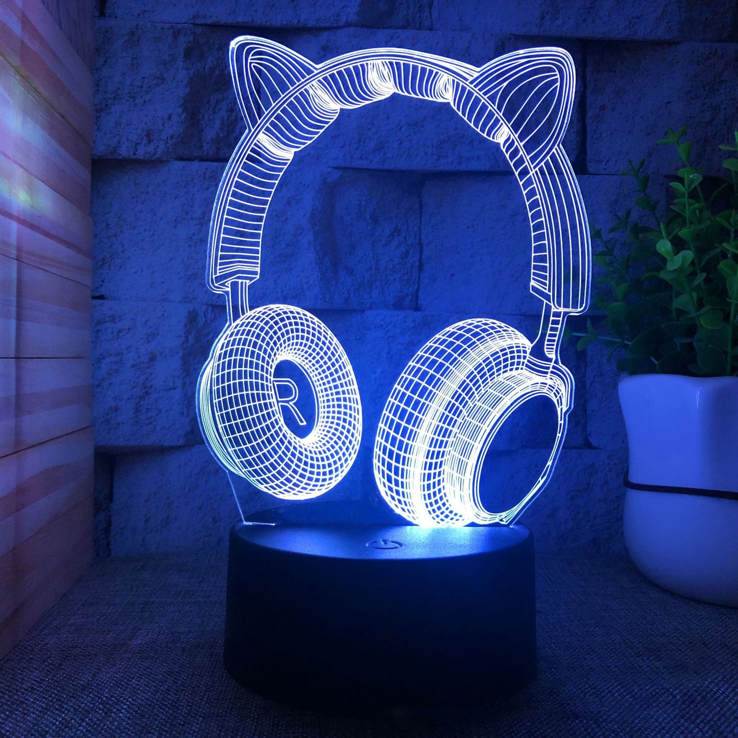 Gaming LED night lamps 3D Decoration USB