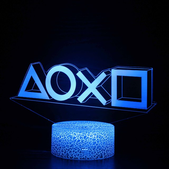 Gaming LED night lamps 3D Decoration USB