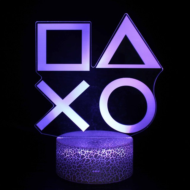 Gaming LED night lamps 3D Decoration USB