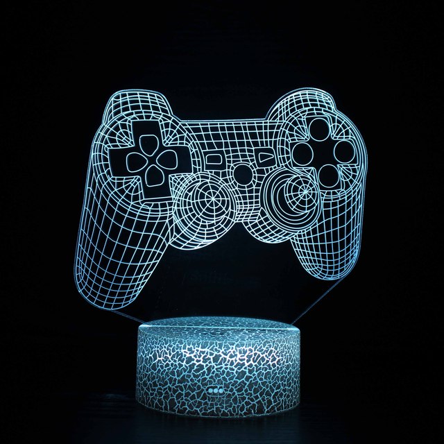 Gaming LED night lamps 3D Decoration USB
