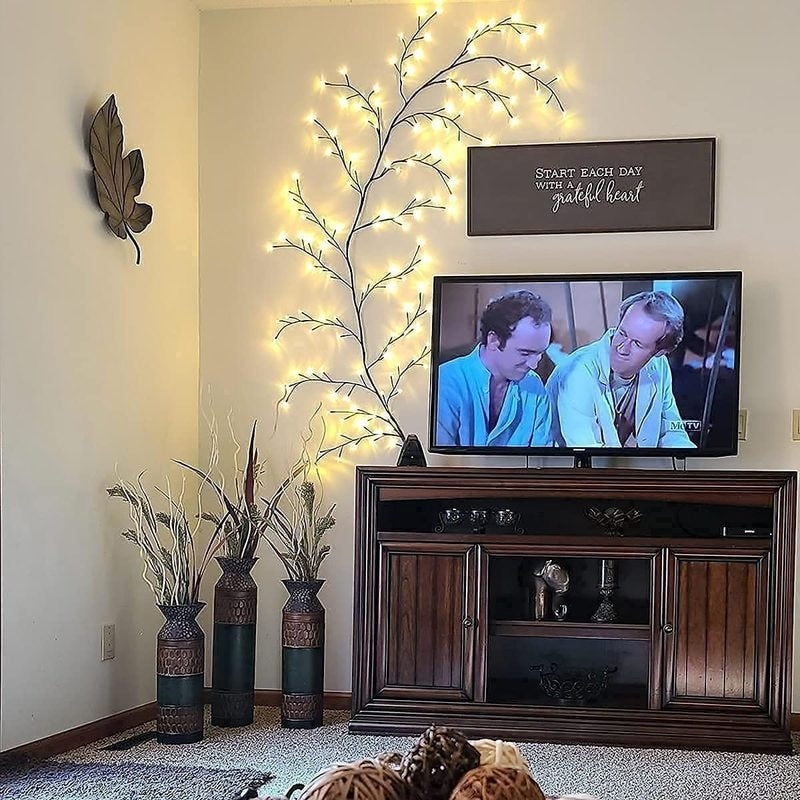 Artificial Plants Vine Tree LED Lights for Wall