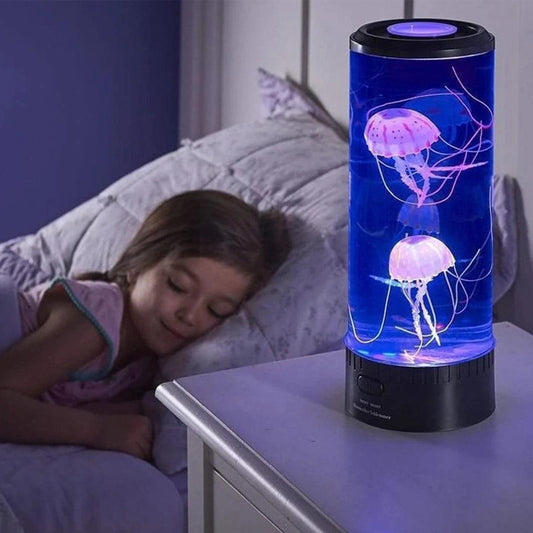 Floating LED Jellyfish Night Lamp